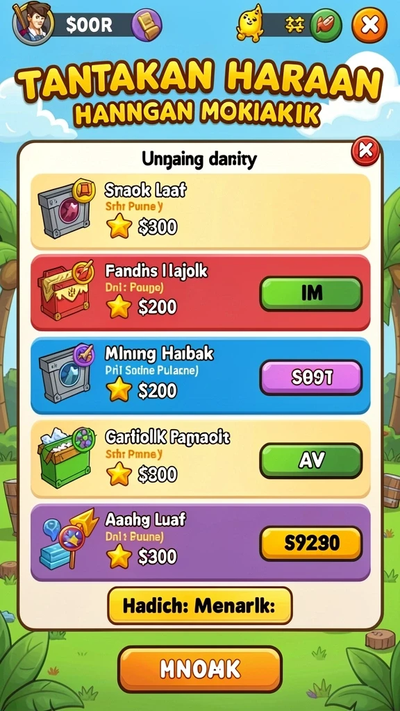 Grafis menakjubkan yang meningkatkan pengalaman bermain.