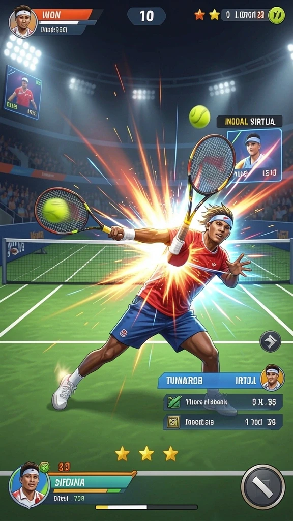 Fitur multiplayer yang seru, bermain bersama teman dengan mudah.
