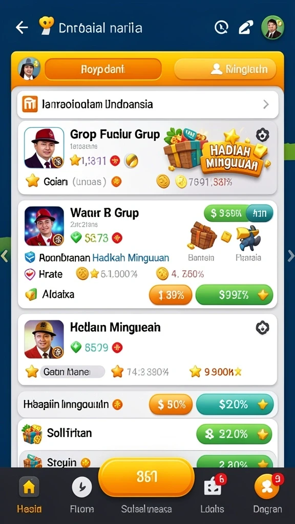 Antarmuka pengguna yang intuitif dan mudah dinavigasi.