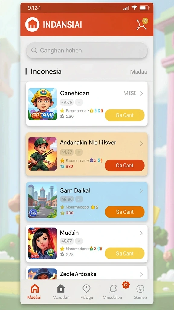 Misi-tantangan yang menarik dan seru.