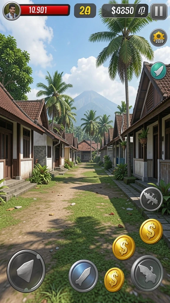 Tampilan awal yang menarik dan user-friendly.