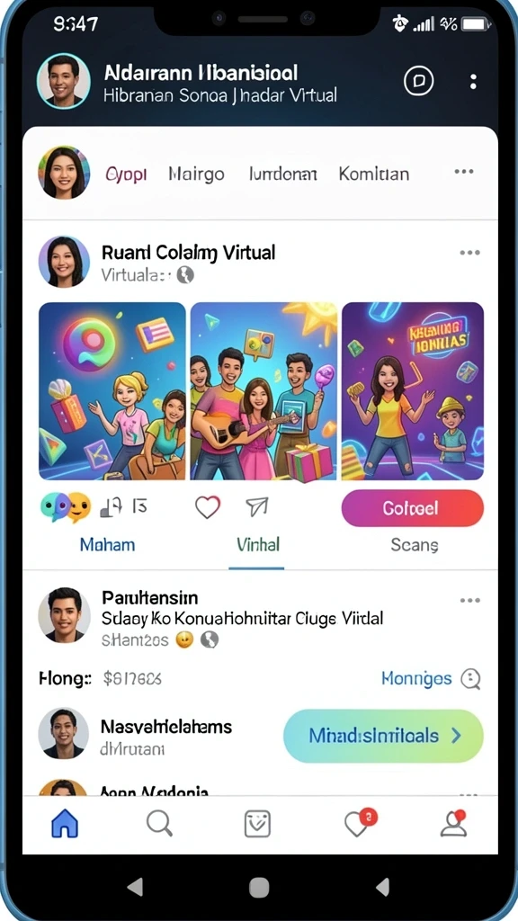 Tampilan antarmuka yang intuitif dan mudah digunakan.