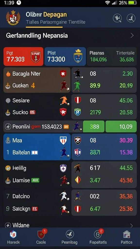 Level menantang yang menguji strategi pemain.