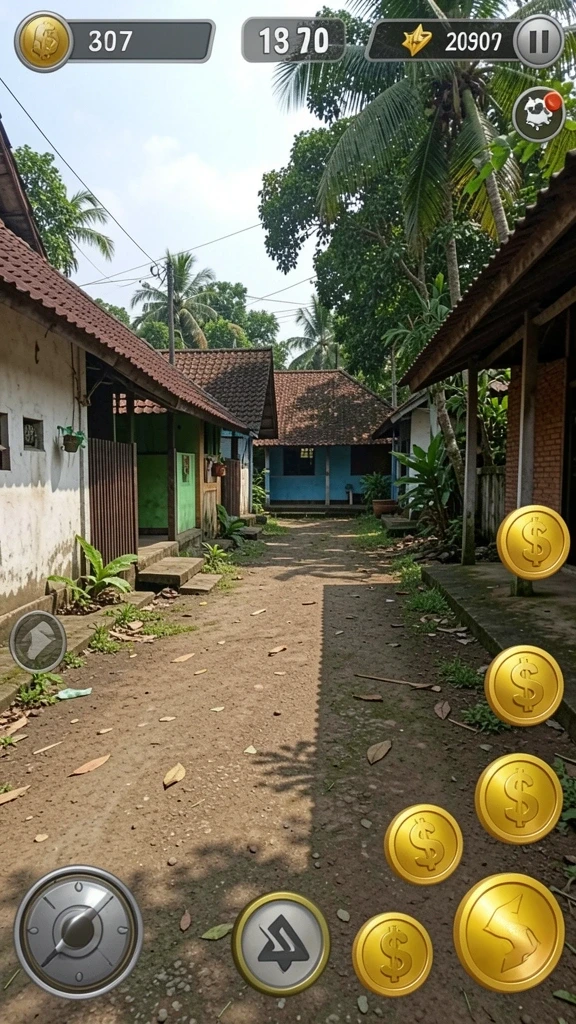 Level menantang dengan rintangan menarik.