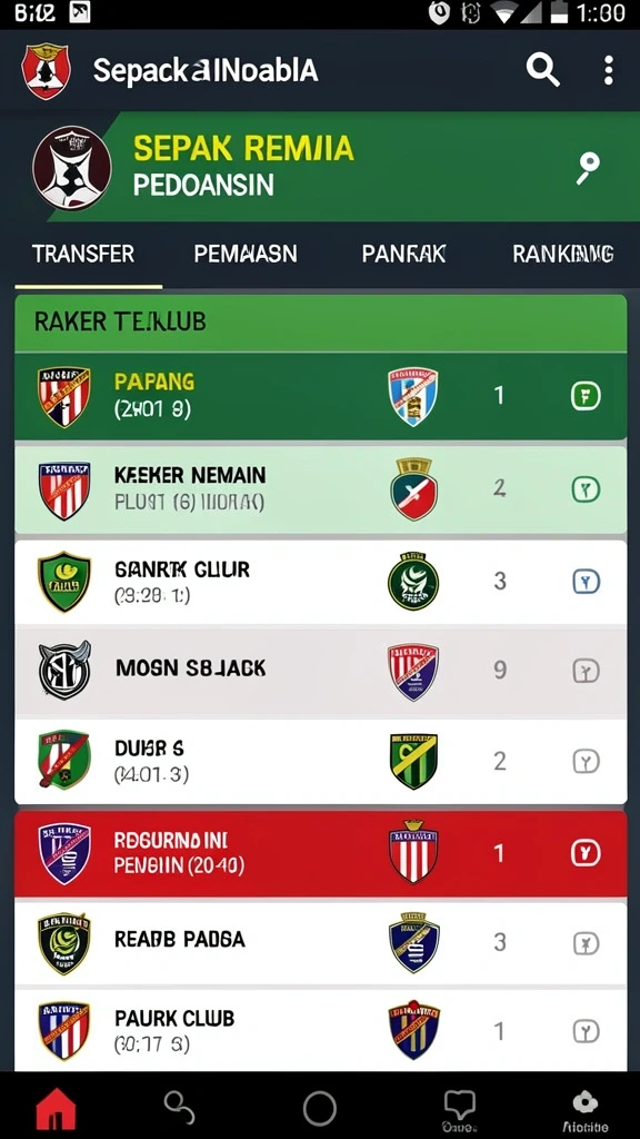 Fitur leaderboard yang menambah tantangan dan persaingan.