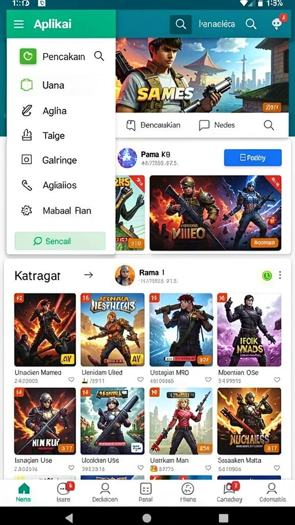 Menariknya level baru yang menantang.