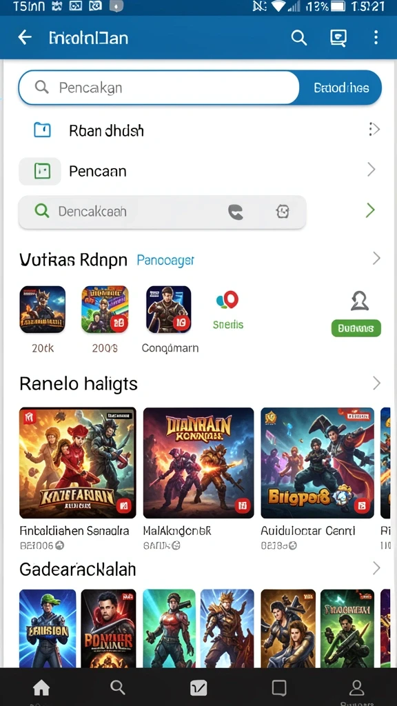 Tampilan utama HARGATOTO dengan antarmuka yang ramah pengguna.