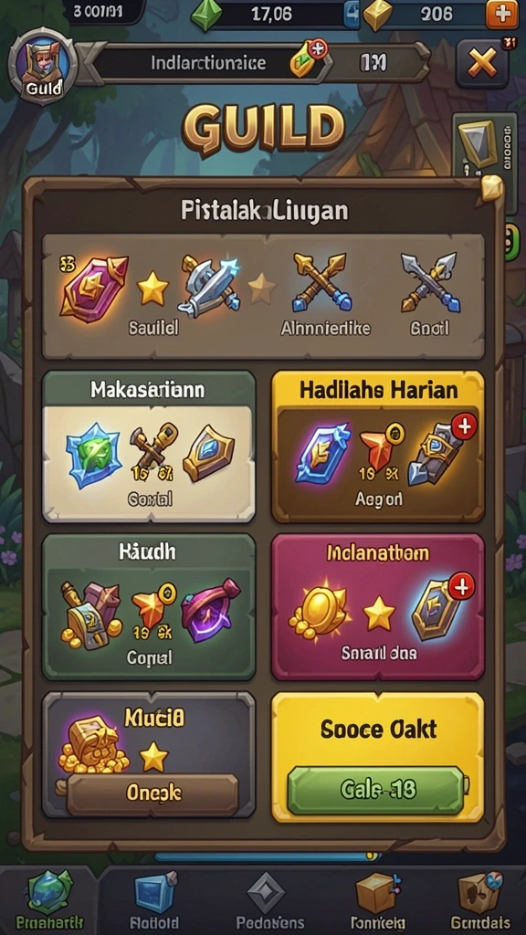 Tampilan antarmuka yang user-friendly dan menarik.