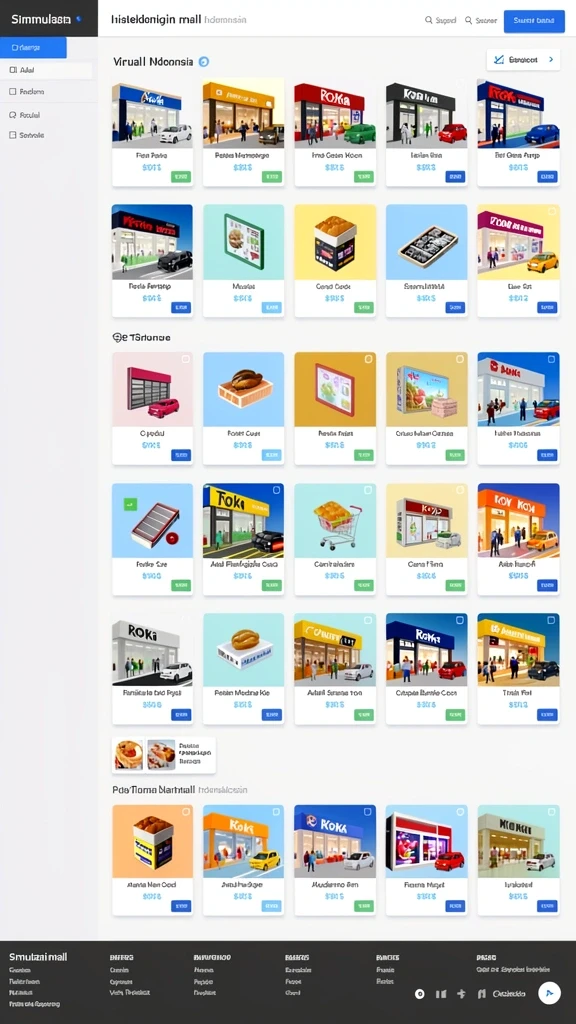 Karakter-karakter unik dan beragam pilihan kostum.