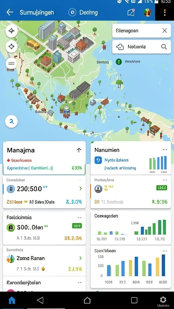 Tampilan antarmuka yang intuitif dan menarik.