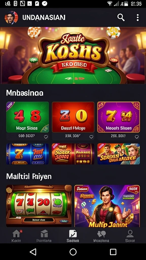 Screenshot ketiga: Tampilan upgrade karakter yang mengesankan.