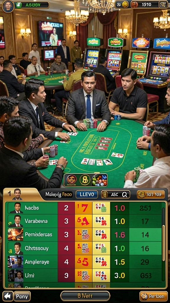 Tampilan antarmuka utama LUCKSVIP yang menarik dan intuitif.