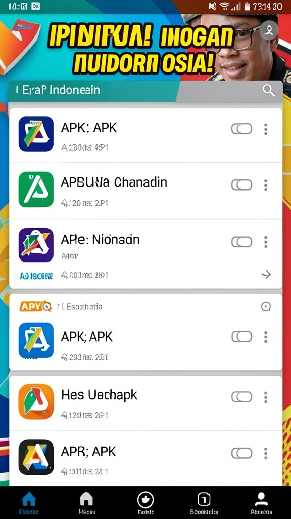 Karakter-karakter unik yang bisa dipilih oleh pemain.