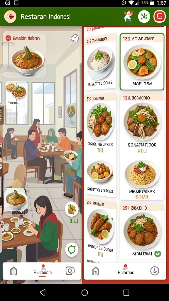 Fitur sosial untuk berinteraksi dengan pemain lain.