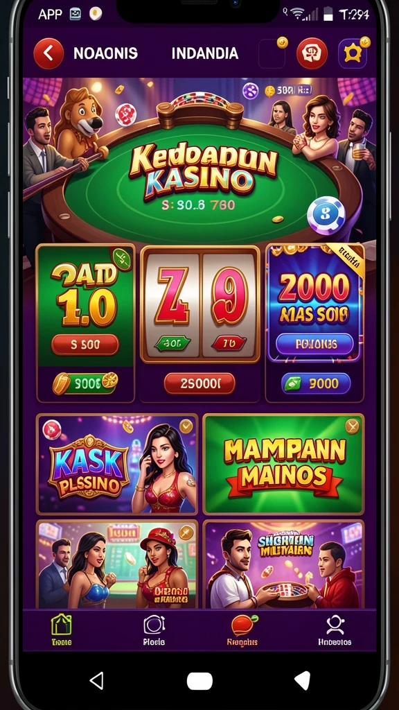 Screenshot menunjukkan antarmuka pengguna yang menarik dan intuitif.