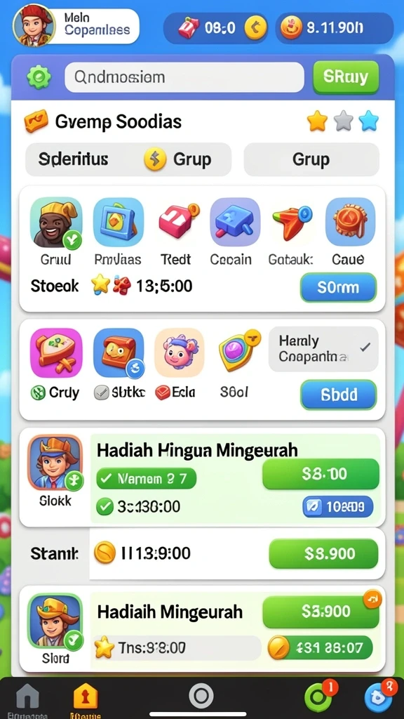Fitur permainan slot yang seru dan variatif.