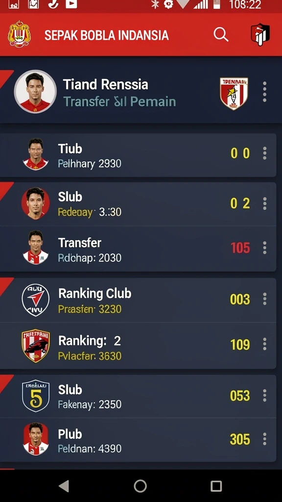 Tampilan layar awal yang menawan dan intuitif.