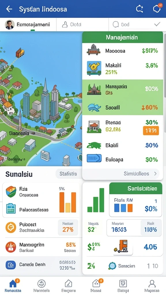 Tangkapan layar menunjukkan pemandangan menakjubkan dari dunia fantasi.