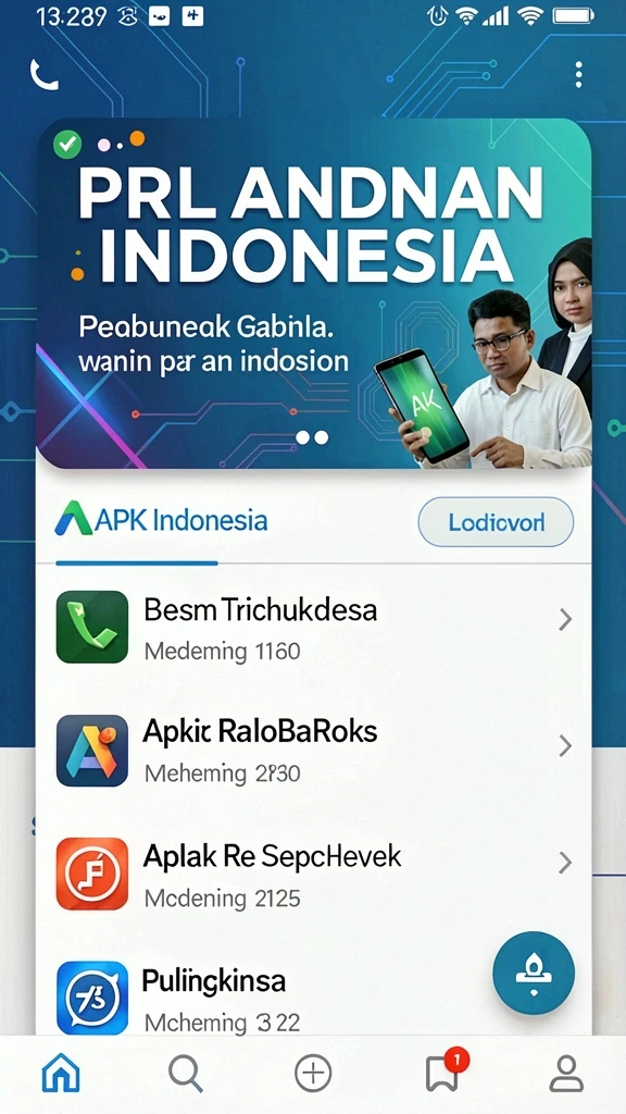 Tampilan awal RPRPRP yang menarik.