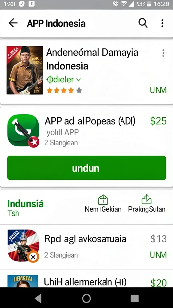Tampilan antarmuka yang intuitif dan menarik.
