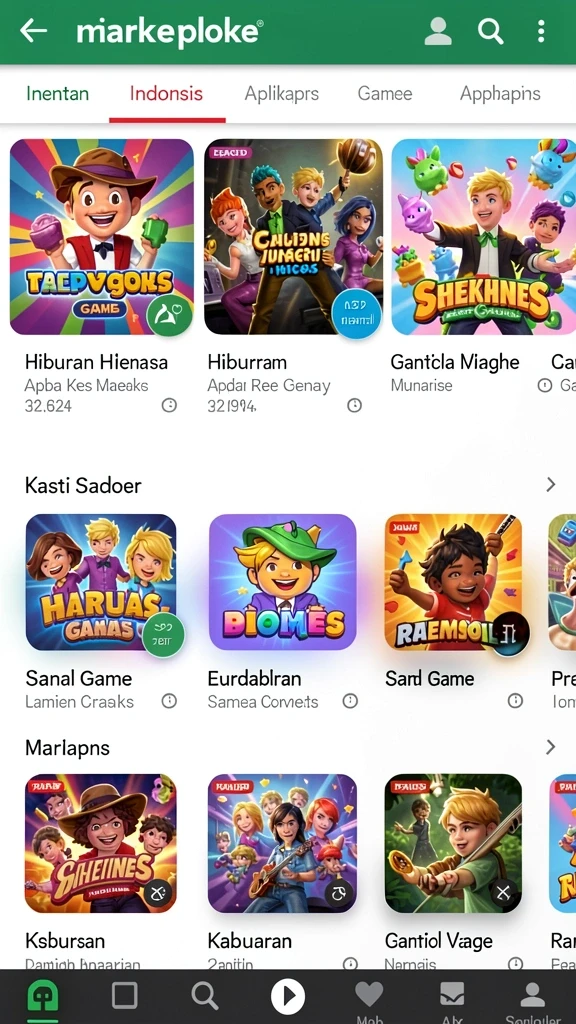 Level-level menantang yang penuh rintangan dan musuh.