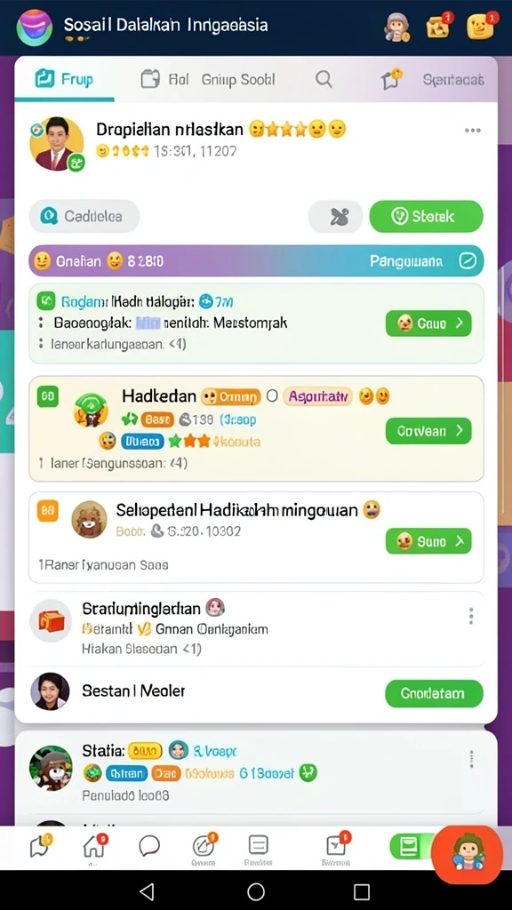 Tampilan antarmuka yang intuitif dan mudah dinavigasi.