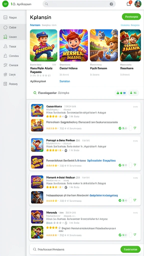 Fitur streaming langsung untuk berbagi pengalaman bermain.