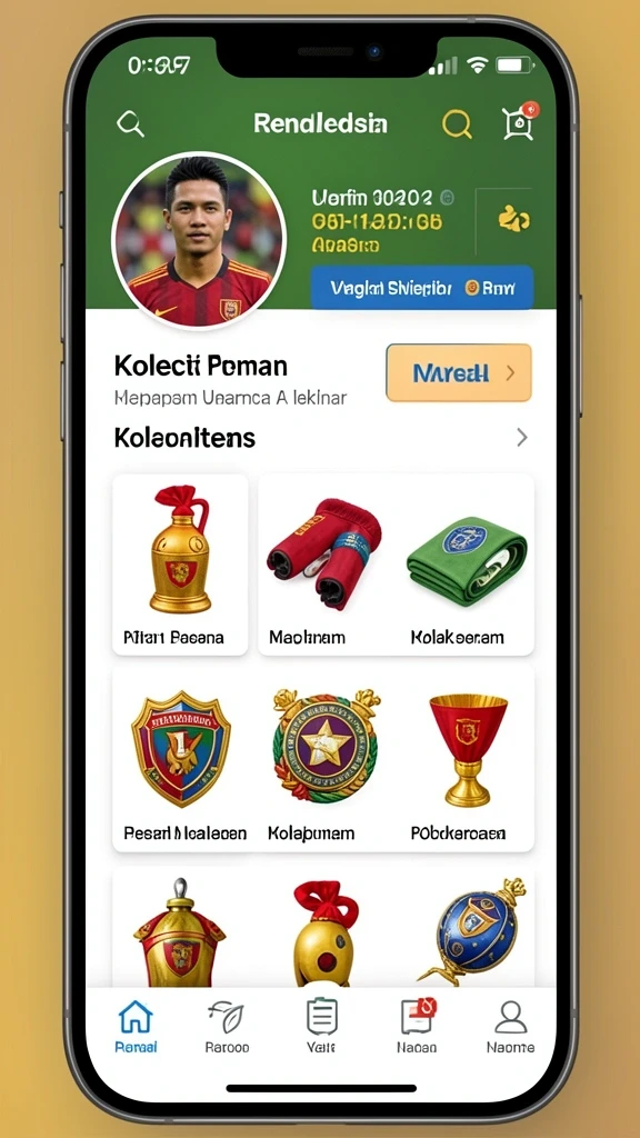 Tampilan awal aplikasi SRITOTO yang menarik.