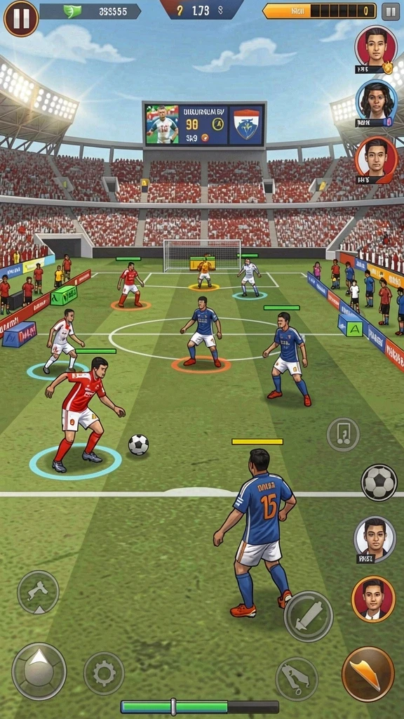 Tangkapan layar menampilkan level baru yang menantang.