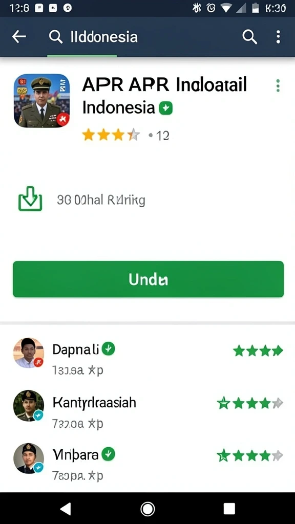 Tampilan antarmuka yang bersih dan modern.