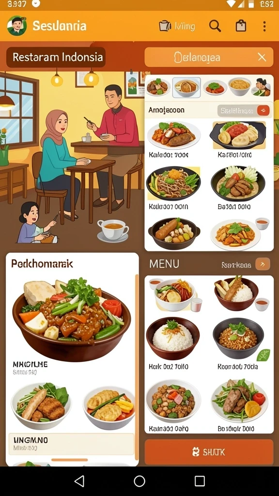 Tangkapan layar memperlihatkan fitur kompetisi multiplayer.