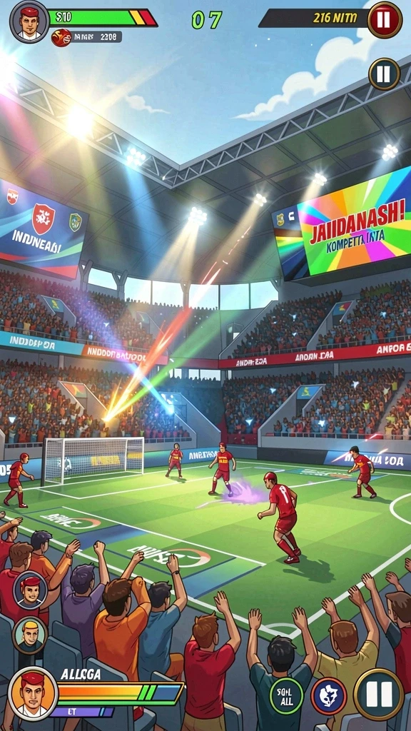 Mode multiplayer yang seru dan interaktif.